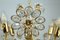 Gilded Chandelier from Palwa, 1960s 5