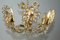 Gilded Chandelier from Palwa, 1960s 11