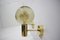 Mid-Century Brass and Glass Sconce by Hans-Agne Jakobsson, 1960s 1