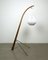 French Adjustable Floor Lamp, 1950s 7