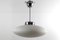 Lámpara de techo estilo Bauhaus de vidrio opalino, años 60, Imagen 1
