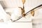 Mid-Century Chandelier from Arlus, 1950s, Image 7