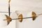 Mid-Century Chandelier from Arlus, 1950s 8