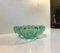 French Green Glass Ashtray by Pierre D’Avesn, 1940s, Image 2