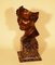 Art Déco Büste aus Bronze von Cilles Bruxelles für Fonderie Nationale des bronzes, 1930er 6