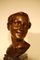 Art Deco Bronze Bust by Cilles Bruxelles for Fonderie Nationale des bronzes, 1930s 7