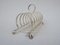 Silver Toast Racks from WMF, 1950s, Set of 2 8
