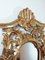 Espejo español estilo barroco vintage de madera dorada, Imagen 2