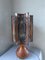French Ceramic & Copper Table Lamp from Accolay, 1960s, Image 14