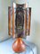 French Ceramic & Copper Table Lamp from Accolay, 1960s 19