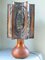 French Ceramic & Copper Table Lamp from Accolay, 1960s, Image 16