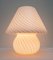 Murano Glass Mushroom Table Lamp by Paolo Venini for Venini, 1970s 2