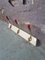 Mid-Century Red and White Coat Rack, 1950s, Image 4