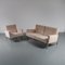 American Parallel Bar Armchair and Sofa attributed to Florence Knoll for Knoll Inc./Knoll International, 1960s, Set of 2 16