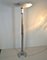 French Aluminum, Glass, and Copper Floor Lamp, 1940s 3