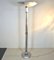 French Aluminum, Glass, and Copper Floor Lamp, 1940s 7