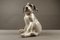 Figura de perro modelo 1452/259 de porcelana de Erik Nielsen para Royal Copenhagen, 1952, Imagen 1