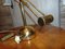 Vintage Brass Adjustable Table Lamp, 1970s, Image 8
