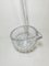 Böhmische Vintage Bowle aus Kristallglas mit Gläsern, 8er Set 3