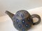 Glasierte dänische Teekanne aus Steingut von Melle Keramik, 1960er 6