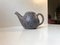 Danish Glazed Stoneware Teapot from Melle Keramik, 1960s 1