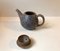 Danish Glazed Stoneware Teapot from Melle Keramik, 1960s 4
