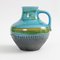 Turquoise Fat Lava Vase from Carstens, 1960s 1