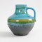 Vase Fat Lava Turquoise de Carstens, 1960s 1