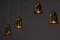 Swedish Brass Pendant Lamps by Boréns, 1950s, Set of 2, Image 5