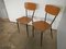 Italian Formica Dining Chairs, 1970s, Set of 2 3