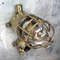 Vintage Industrial Cast Brass Sconce from Wiska, 1970s 8