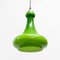 Green Opaline Ceiling Lamp, 1970s, Image 2