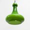 Green Opaline Ceiling Lamp, 1970s 3