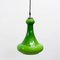 Green Opaline Ceiling Lamp, 1970s, Image 4