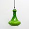 Green Opaline Ceiling Lamp, 1970s 1