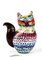 Escultura de gato Murrina Millefiori de Made Murano Glass, 2019, Imagen 1