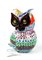 Sculpture Owl Murrina Millefiori from Made Murano Glass, 2019 1