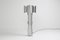 Postmodern Chromed Steel Floor Lamp from Maison Charles, 1970s 3