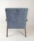 Vintage Grey Velvet Var Lounge Chair, 1970s 10