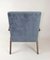 Vintage Grey Velvet Var Lounge Chair, 1970s, Image 10