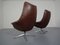 Danish Leather Pirouette Lounge Swivel Chair by H. W. Klein for Bramin, 1960s 11