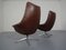 Danish Leather Pirouette Lounge Swivel Chair by H. W. Klein for Bramin, 1960s, Image 11