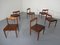 Sedie da pranzo in teak di H. W. Klein per Bramin, Danimarca, anni '60, set di 6, Immagine 2