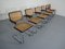 Fauteuils S64 & S32 par Marcel Breuer pour Thonet, 1982, Set de 6 16