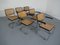 Fauteuils S64 & S32 par Marcel Breuer pour Thonet, 1982, Set de 6 8