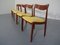 Danish Teak Dining Chairs, 1960s, Set of 5 5