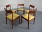Danish Teak Dining Chairs, 1960s, Set of 5 2