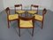 Danish Teak Dining Chairs, 1960s, Set of 5, Image 3