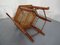 Japanese Wicker Armchairs & Table, 1940s, Set of 4, Image 23