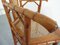 Japanese Wicker Armchairs & Table, 1940s, Set of 4, Image 28